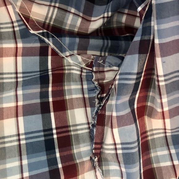 Men’s Croft & Barrow One Pocket Button Down Short Sleeve Shirt - Picture 6 of 7